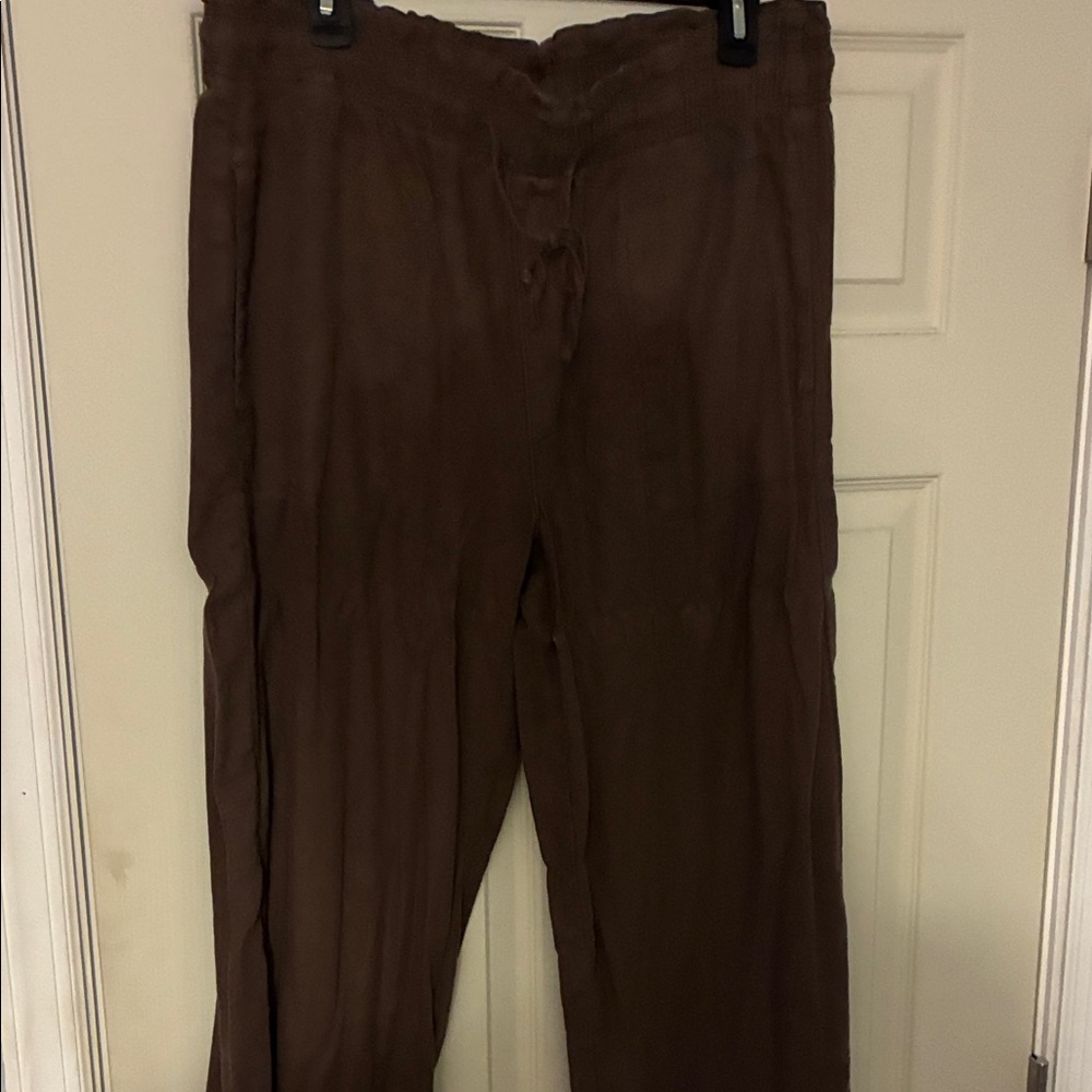 American Eagle Outfitters Women's Brown Wide Leg Pants
